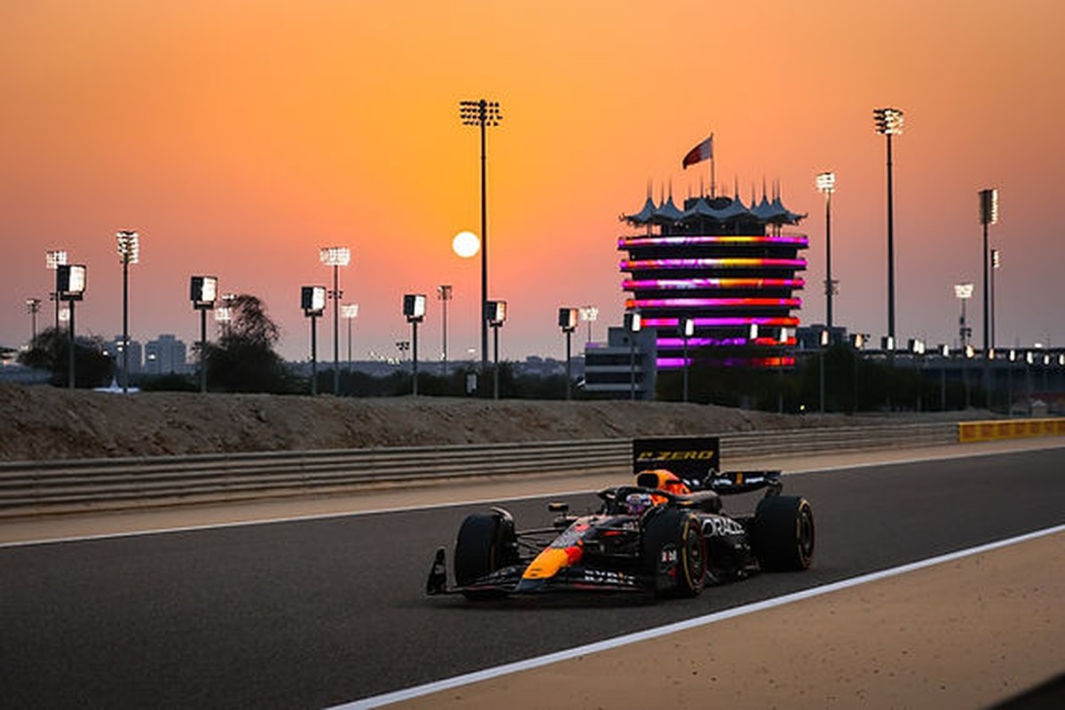 Bahrain Grand Prix 2026 – Bahrain International Circuit at sunset